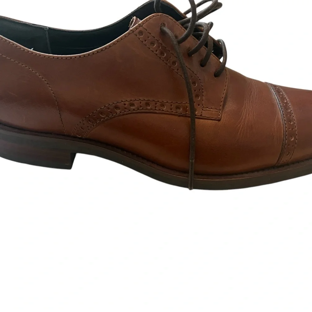 Cole Haan Men's Jefferson Grand Cap Toe‎ Oxford -British Tan - US 8M